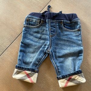 BURBERRY baby jeans